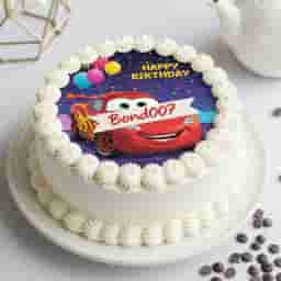 Car Poster Cake