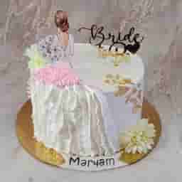 Mrs to Be Cake