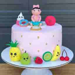 Annaprashan Theme Cake for Girl