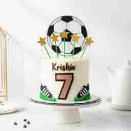 Football Theme Cake for Birthday
