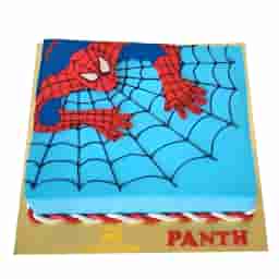 Spiderman Birthday Cake for Kids