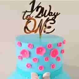 Half Birthday Doll Theme Cake