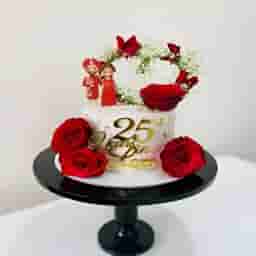 25th Anniversary Cake