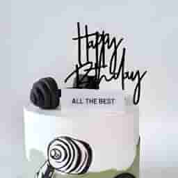 Dumbbell Theme Cake
