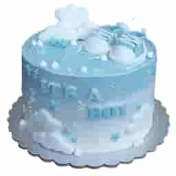 Baby Shoes Cake for Boys