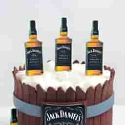 JD Fondant Cake