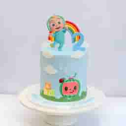 Cocomelon Fondant Cake