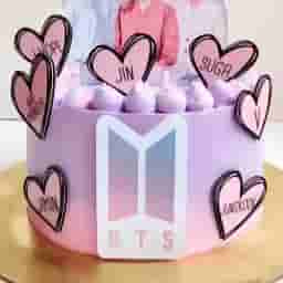 BTS Army Theme Cake