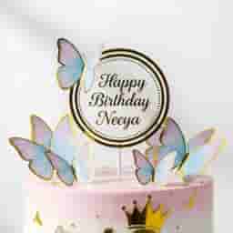 Butterfly Cream Cake