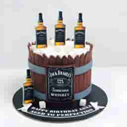 JD Fondant Cake