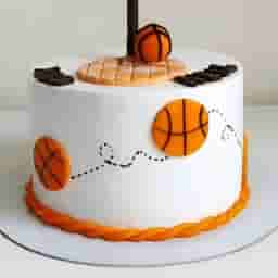 Basketball Theme Cake