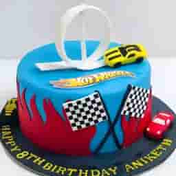 Hot Wheels Cake