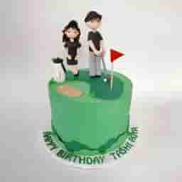 Golf Theme Cake