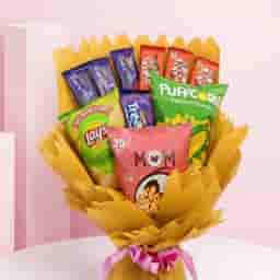 Chips n Chocolate Bouquet