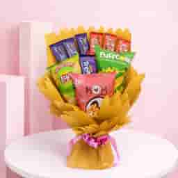 Chips n Chocolate Bouquet