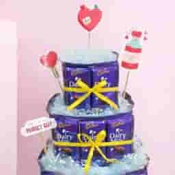 Dairy Milk Chocolate Tower