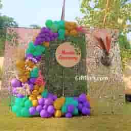 Mundan Ceremony Backdrop