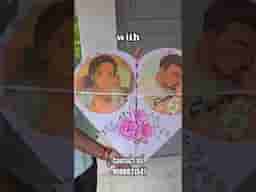 Heart Theme Cutout Name Board video thumbnail