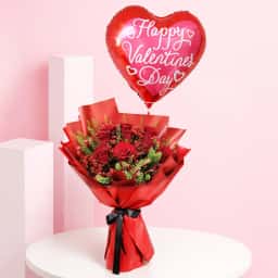  Red Rose Bouquet for Valentine