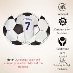 Football Theme Name Board for Champ