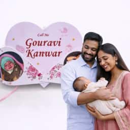 Heart Theme Cutout Name Board