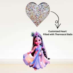 Cute Radha Ji Baby Name Reveal Board