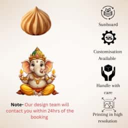 Ganesh ji & Modak Name Board 