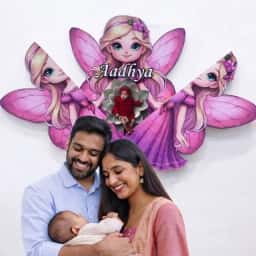 Little Fairy Name Reveal Board