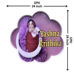 Cloud Theme Name Reveal Board