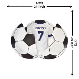 Football Theme Name Board for Champ