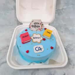 CA Theme Bento Cake