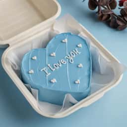 Blue Bento Cake
