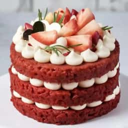 Strawberry Bento Cake