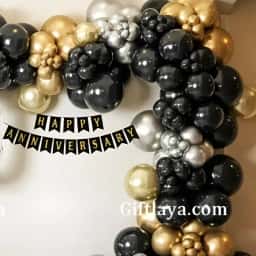 50th Anniversary Balloon Arch