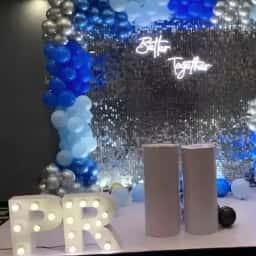 1st Anniversary Stage Backdrop