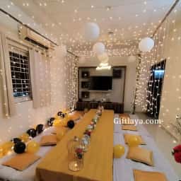 Anniversary Sit Down setup