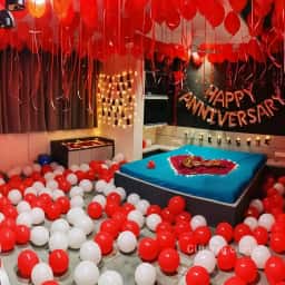 Surprise Anniversary Room Decor