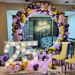 25th Anniversary Ring Decoration