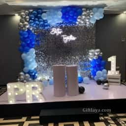 1st Anniversary Stage Backdrop