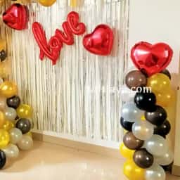 Anniversary Balloon Arch Decoration