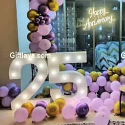 25th Anniversary Ring Decoration