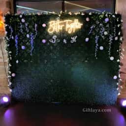 Better Together Backdrop Setup