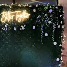 Better Together Backdrop Setup