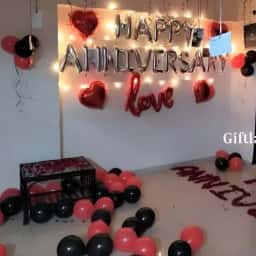 Red and White Theme Anniversary