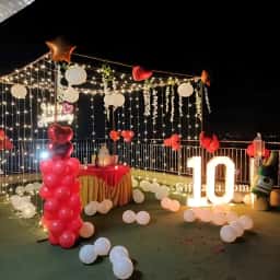Terrace Anniversary Decoration