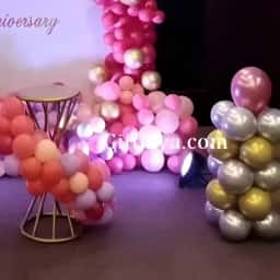 Customized Anniversary Backdrop