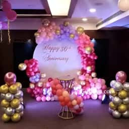 Customized Anniversary Backdrop