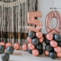 Anniversary Arch Backdrop