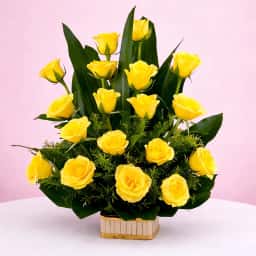 Yellow Blossom in a Basket
