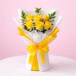 Radiant Yellow Bloom Bouquets
